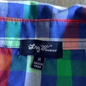 LRG Multicolor Plaid Men's Button-Down Shirt